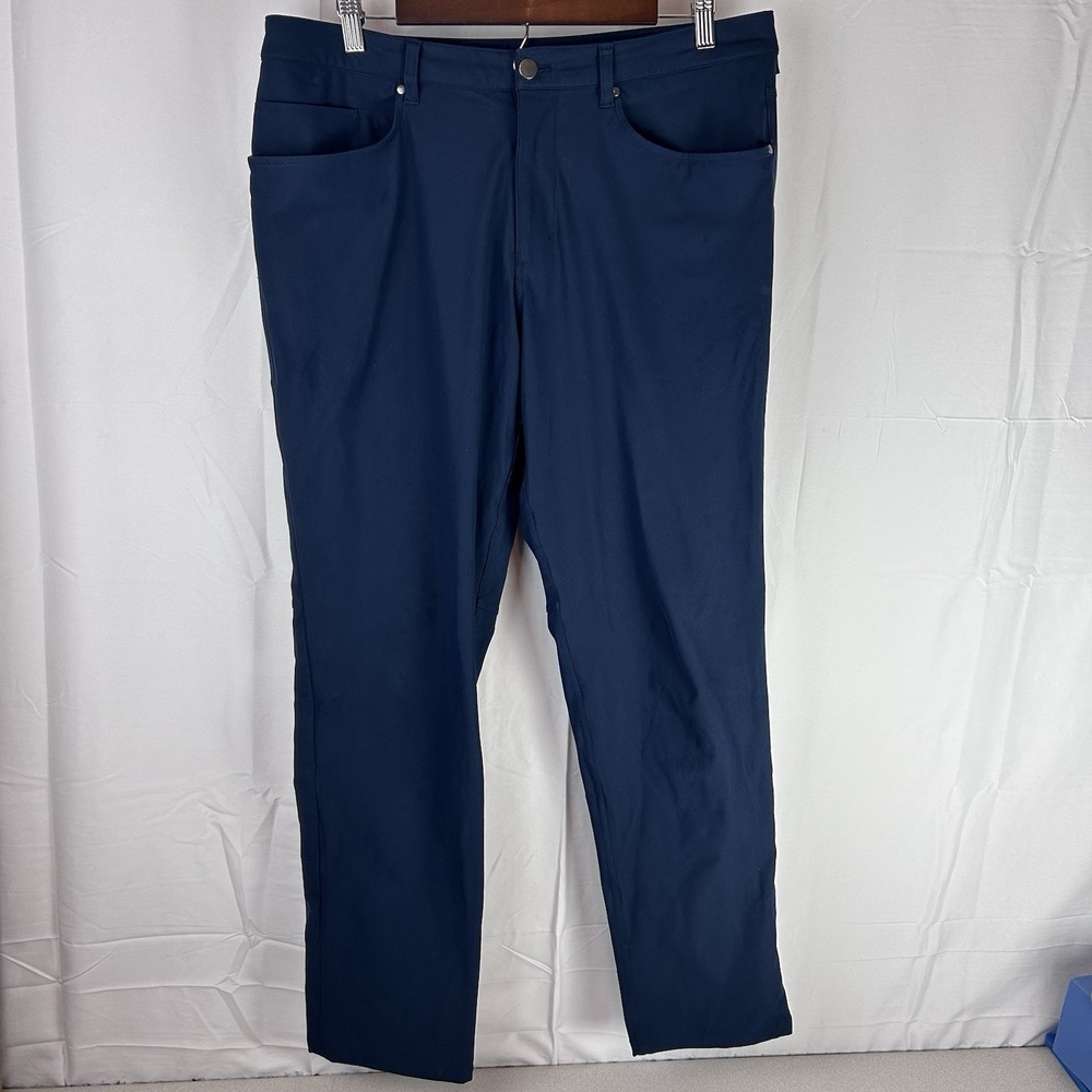 Lululemon Men's ABC Classic Fit‎ Pant Warpstreme LM5ADES 36x31 (tag 34)